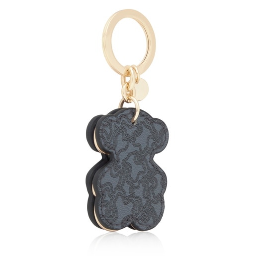 Tous Llavero negro Triple Bear