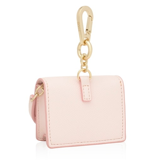 Tous Llavero mini bandolera rosa claro Audree