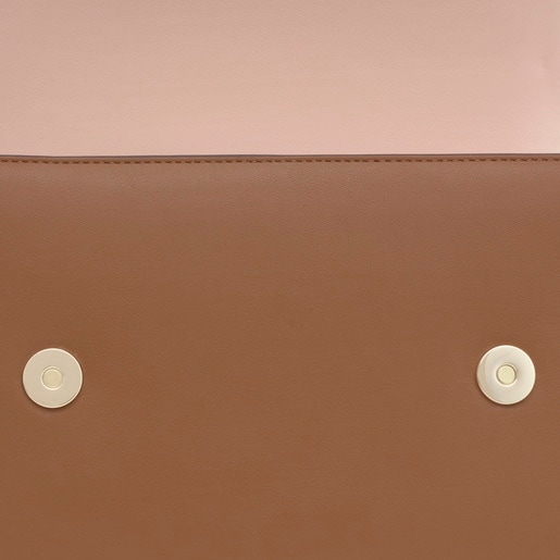 Tous Bandolera mediana Chain camel y beige Kaos Icon Ofertas especiales