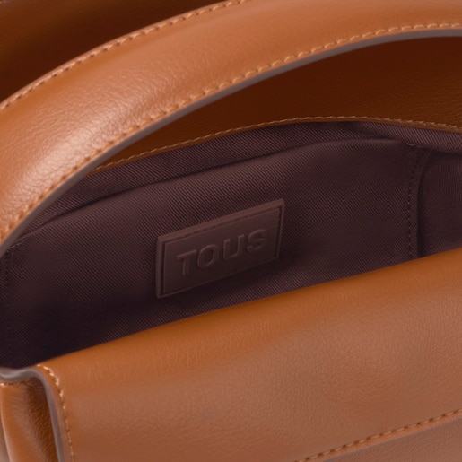 Tous Bandolera pequeña camel TOUS Bloom Precio ultrabajo
