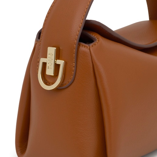 Tous Bandolera pequeña camel TOUS Bloom Precio ultrabajo
