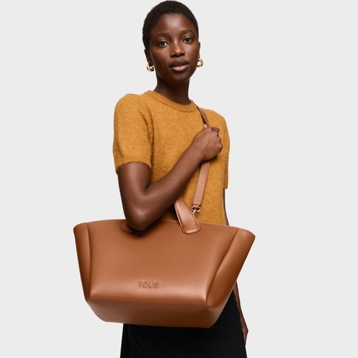 Tous Capazo grande camel TOUS Bloom Outlet online