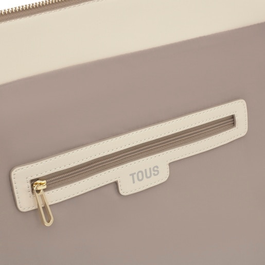 Tous Capazo grande beige TOUS Silhouette Soft Rebajas baratas