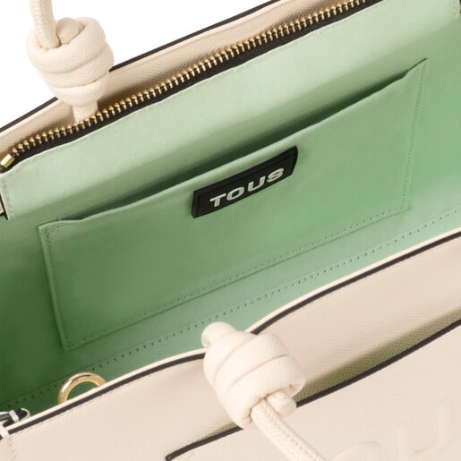 Tous Shopper mediano Amaya beige TOUS La Rue New Mejor oferta