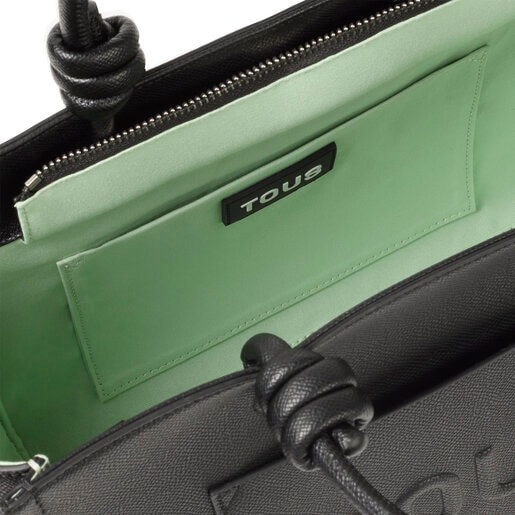 Tous Shopper mediano Amaya negro TOUS La Rue New Rebajas online