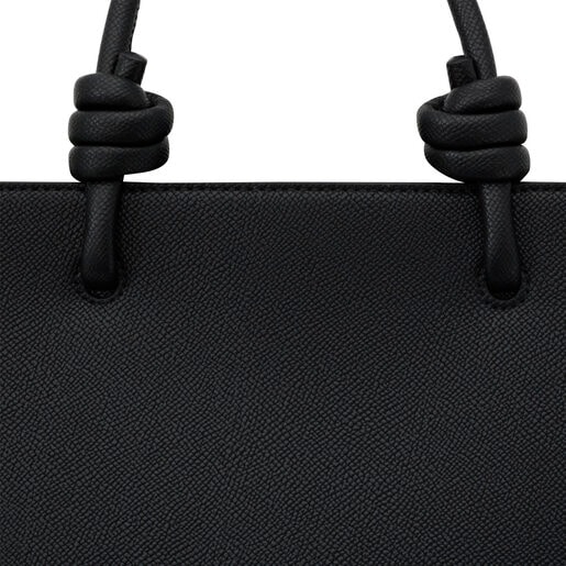 Tous Shopper mediano Amaya negro TOUS La Rue New Rebajas online