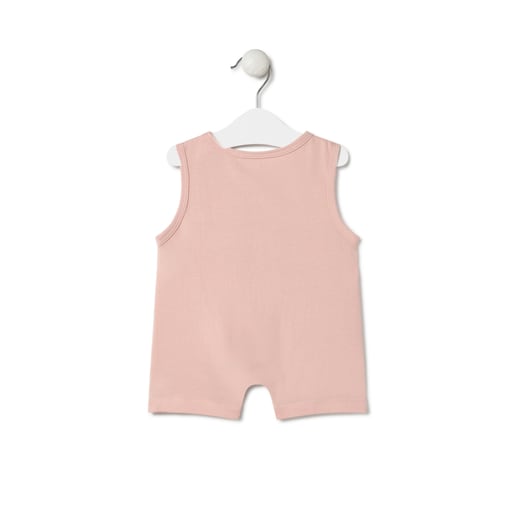 Tous Pelele corto de bebé Classic rosa