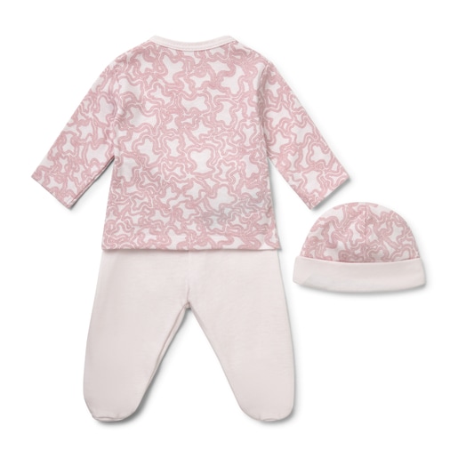 Tous Conjunto de bebé de recién nacido KaosP rosa