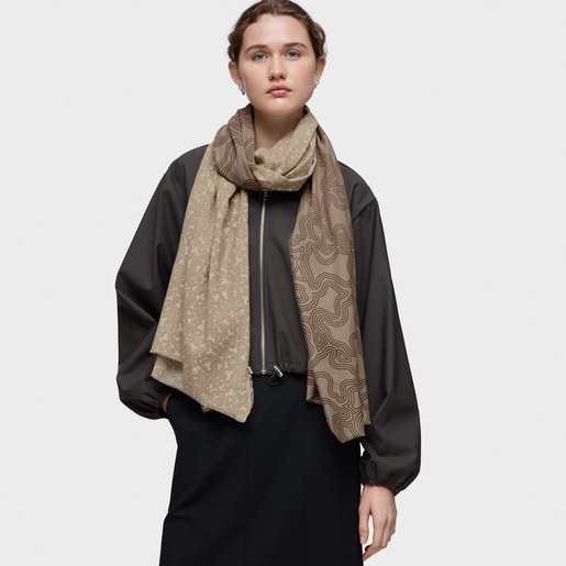 Tous Foulard topo Kaos Mini Lines 2025