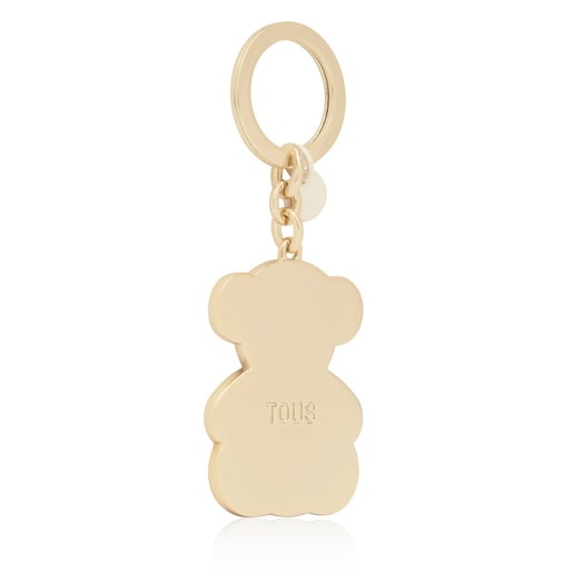 Tous Llavero beige Bold Bear Lines