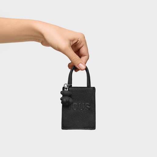 Tous Llavero mini bolso pop negro En oferta