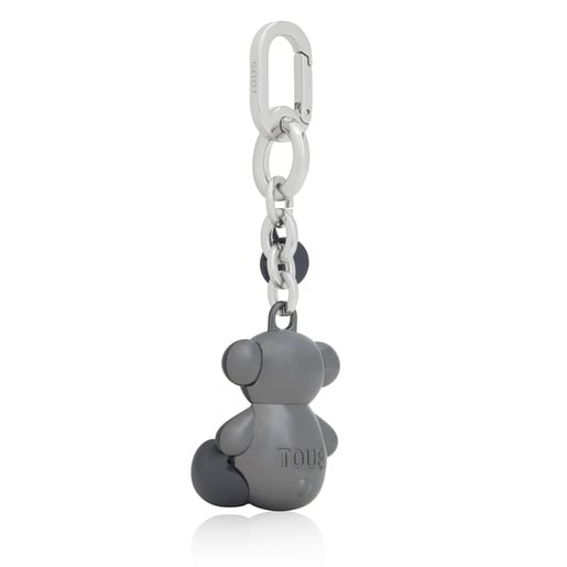 Tous Llavero metal negro Bold Bear