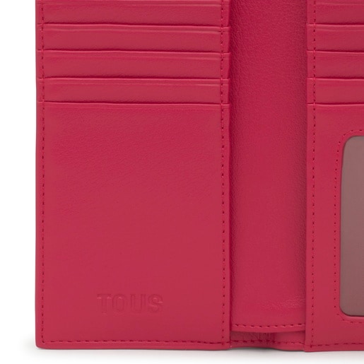 Tous Billetera grande Pocket fucsia TOUS Bloom Los más vendidos