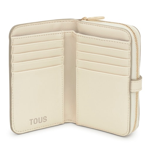 Tous Billetera beige TOUS Buckles Silhouette Tienda