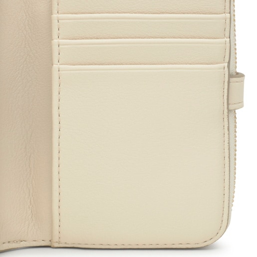 Tous Billetera beige TOUS Buckles Silhouette Tienda