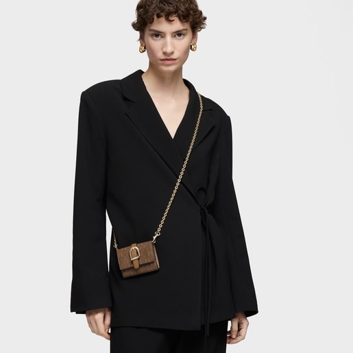 Tous Monedero tarjetero colgante tierra TOUS Buckles Silhouette Tienda