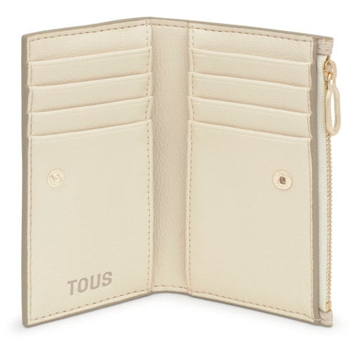 Tous Cartera beige TOUS Buckles Silhouette Mejor oferta