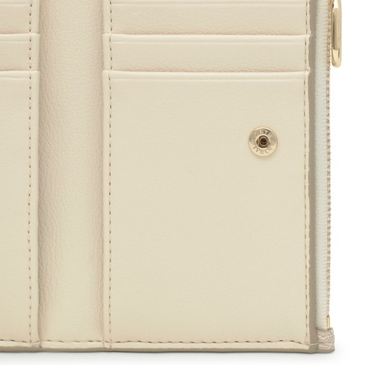 Tous Cartera beige TOUS Buckles Silhouette Mejor oferta