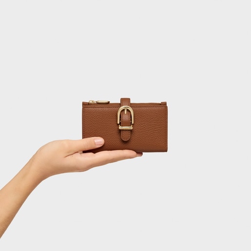 Tous Cartera de piel camel TOUS Buckles Últimos 2 días
